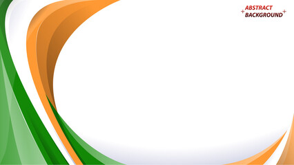 Abstract tricolor indian background