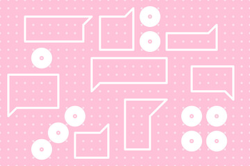 Simple geometric design, vector background.