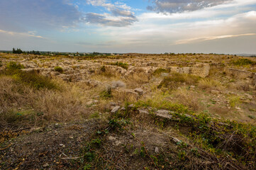 It's Nature of the ancient town of Ugarit, Syria