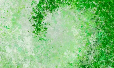 Green Sprayed Background