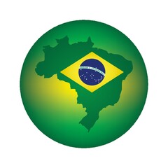 brazil flag map icon