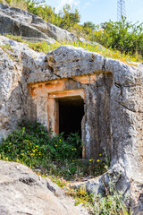 It's Ancient cemetery, Limyra, Turkey.