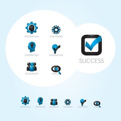 business strategy icons
