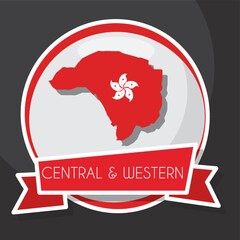 central and western map