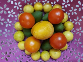 fruits and vegetables