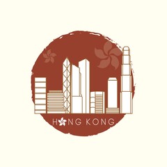 hong kong city skyline