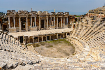 Obraz premium Pamukkale, Turkey. UNESCO World Heritage site