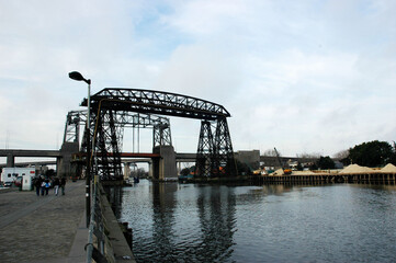 Obraz premium Puente La Boca, Caminito, Buenos Aires, Argentina