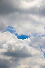 Fototapeta premium Blue sky and clouds