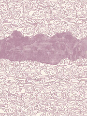 Drawing Textures. Hand Drawn Abstract Background. Vector Illustration	