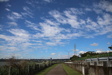 The dark sky and clouds seem to rain