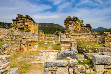 Fototapeta na wymiar Pamukkale, Turkey. UNESCO World Heritage site