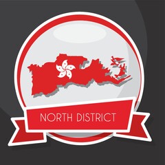 north district map