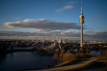 Munich-Olympiapark-Hofgarten