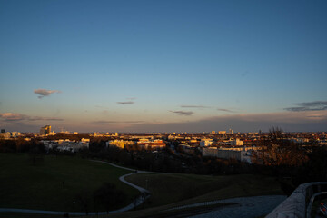 Fototapeta premium Munich-Olympiapark-Hofgarten