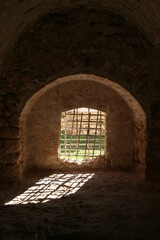 interior of old jail