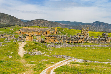 Pamukkale, Turkey. UNESCO World Heritage site