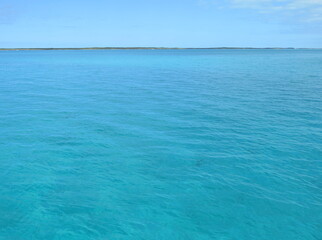 the view of Current Island in the month of February, Bahamas