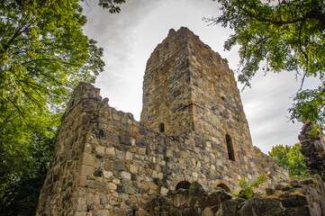 Fototapeta premium Ruins of Sigtuna, Sweden