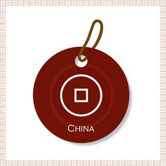 china tag