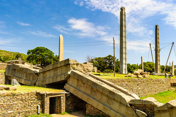 It's Stones and other ruins left after the Aksumite Empire, Ethiopia