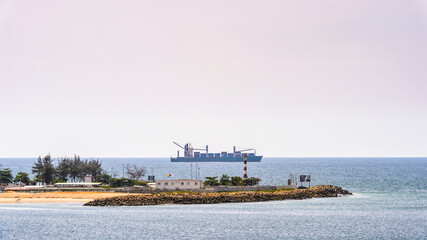 It's Coast of Luanda, Angola