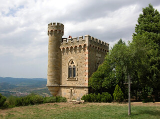 The Maddalena Tower in Rennes-Le-Chateau - France