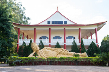 Buddha, sculptures in buddhist temple foz do iguacu