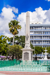 It's Memorial monument in Bridgetown, Barbados