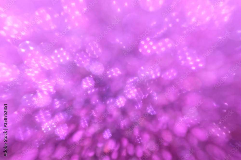 Poster pink crystal abstract background and defocus on bokeh sparkling background