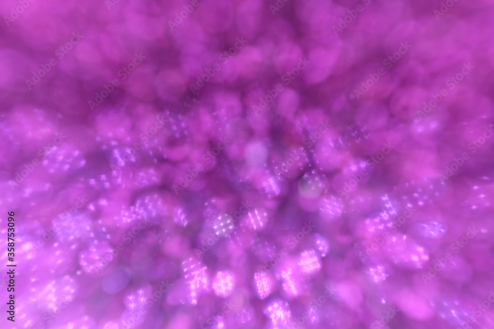 Poster pink crystal abstract background and defocus on bokeh sparkling background
