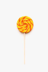 lollipop, lollipop on white background