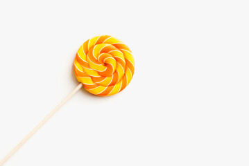 lollipop, lollipop on white background