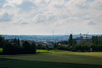 Fototapeta premium view of the City Kitzingen 