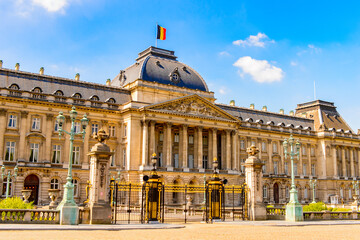 Obraz premium It's Royal Palace of Brussels, Belgium