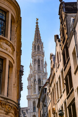 It's Architecture of the centre of Brussels, Belgium