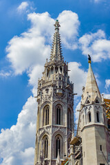 Fototapeta na wymiar It's Matthias Church, Budapest, Hungary