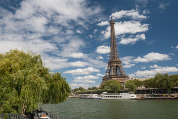 Fototapeta premium View of the Eiffel Tower