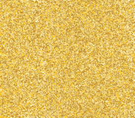 Gold glitter texture. Golden abstract particles.