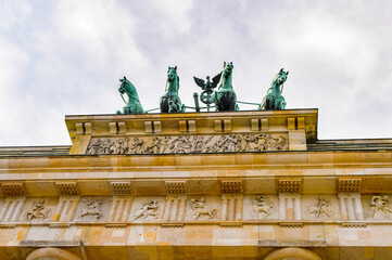 It's Brandenburg Gate In Berlin, Germany. © Anton Ivanov Photo