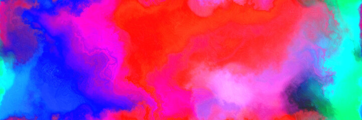 abstract watercolor background with watercolor paint with mulberry , royal blue and medium orchid colors. can be used as background texture or graphic element