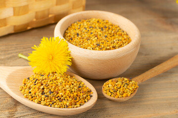 Bee Pollen, Perga, Flower Pollen Grains or Bee Bread