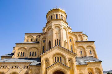 Obraz premium It's Holy Trinity Cathedral of Tbilisi, the main Cathedral of th