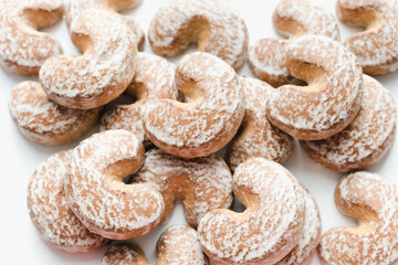 gingerbread cookies, mint gingerbread cookies, bakery products, confectionery, 