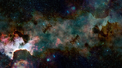 Plakat Galaxy about 23 million light years away. Elements of this image furnished by NASA