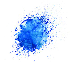 Fototapeta premium Watercolor stain. Abstraction. Vector graphics
