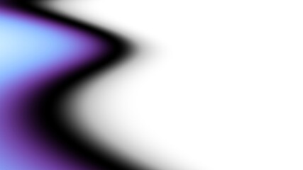 Abstract fractal pattern on white blank background.