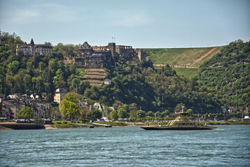 Obraz premium Burg Rheinfels, St. Goar