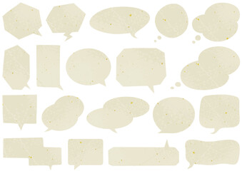 Simple Japanese paper balloon set