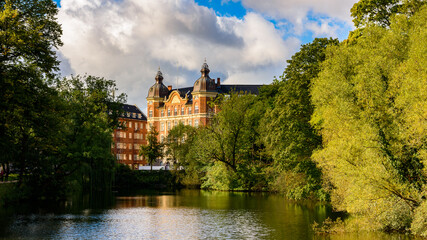 Naklejka premium Architecture of Copenhagen, the capital of Denmark